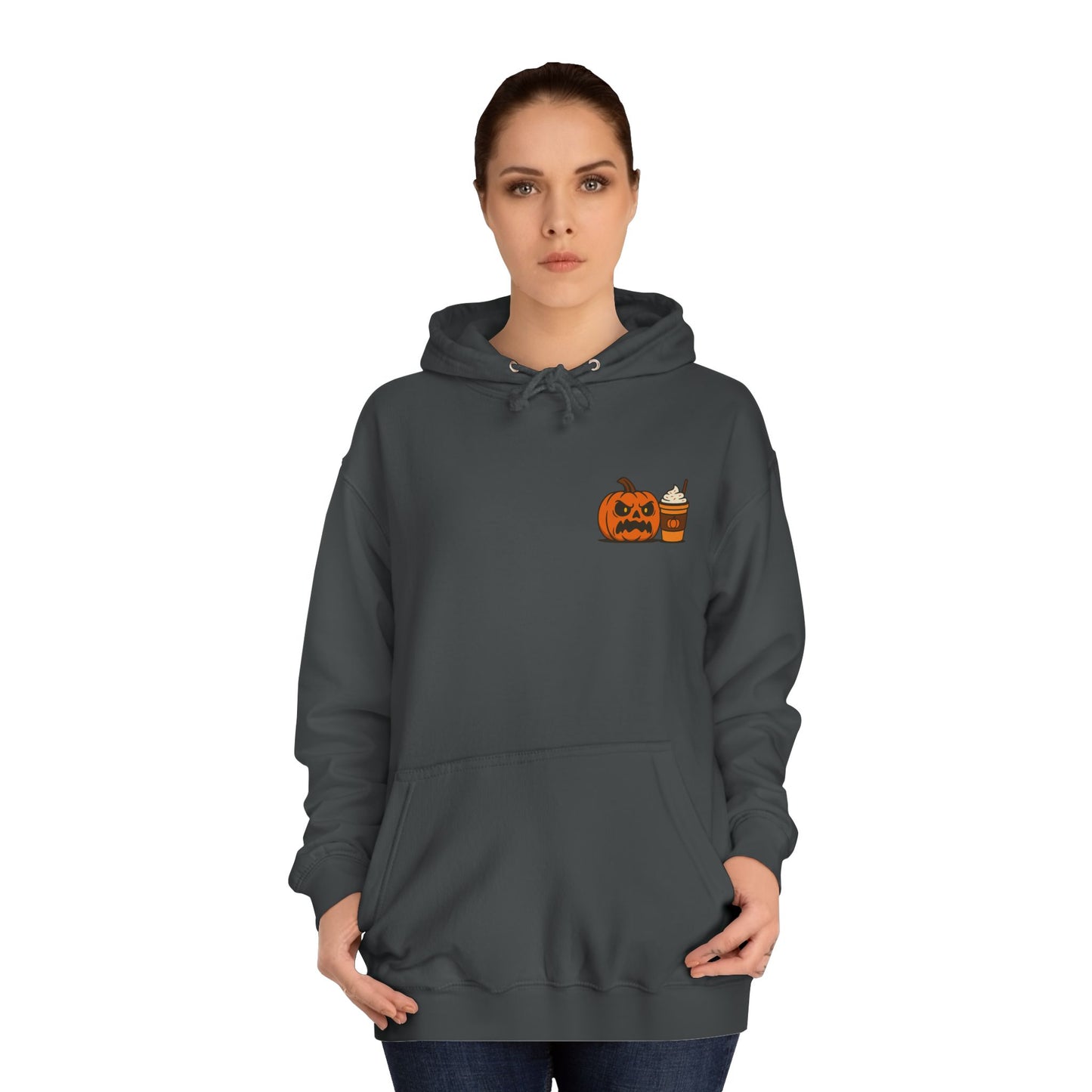Halloween Pumpkin Hoodie – Funny Coffee Quote Hoodie | Spooky Gift Clothing - AhhKillEz Shop