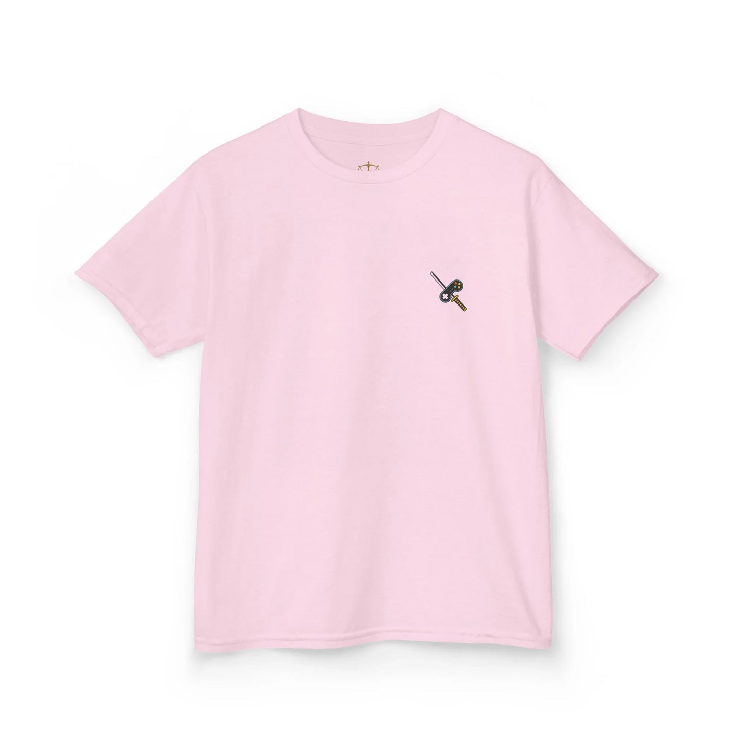 Katana & Controller Patch Tee – Gamer x Anime Kids Edition - AhhKillEz Shop