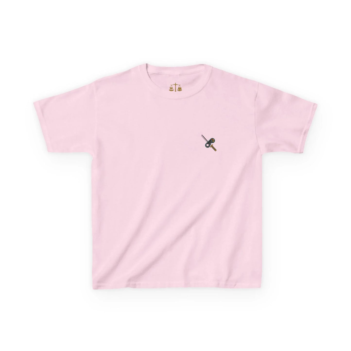 Katana & Controller Patch Tee – Gamer x Anime Kids Edition - AhhKillEz Shop