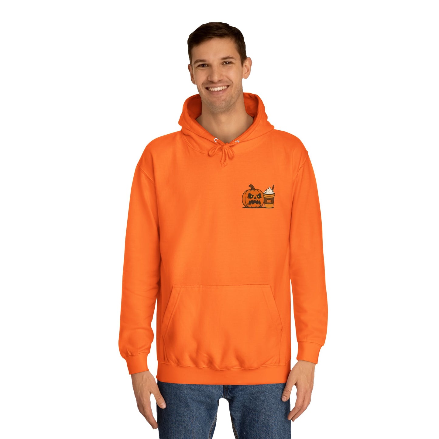 Halloween Pumpkin Hoodie – Funny Coffee Quote Hoodie | Spooky Gift Clothing - AhhKillEz Shop