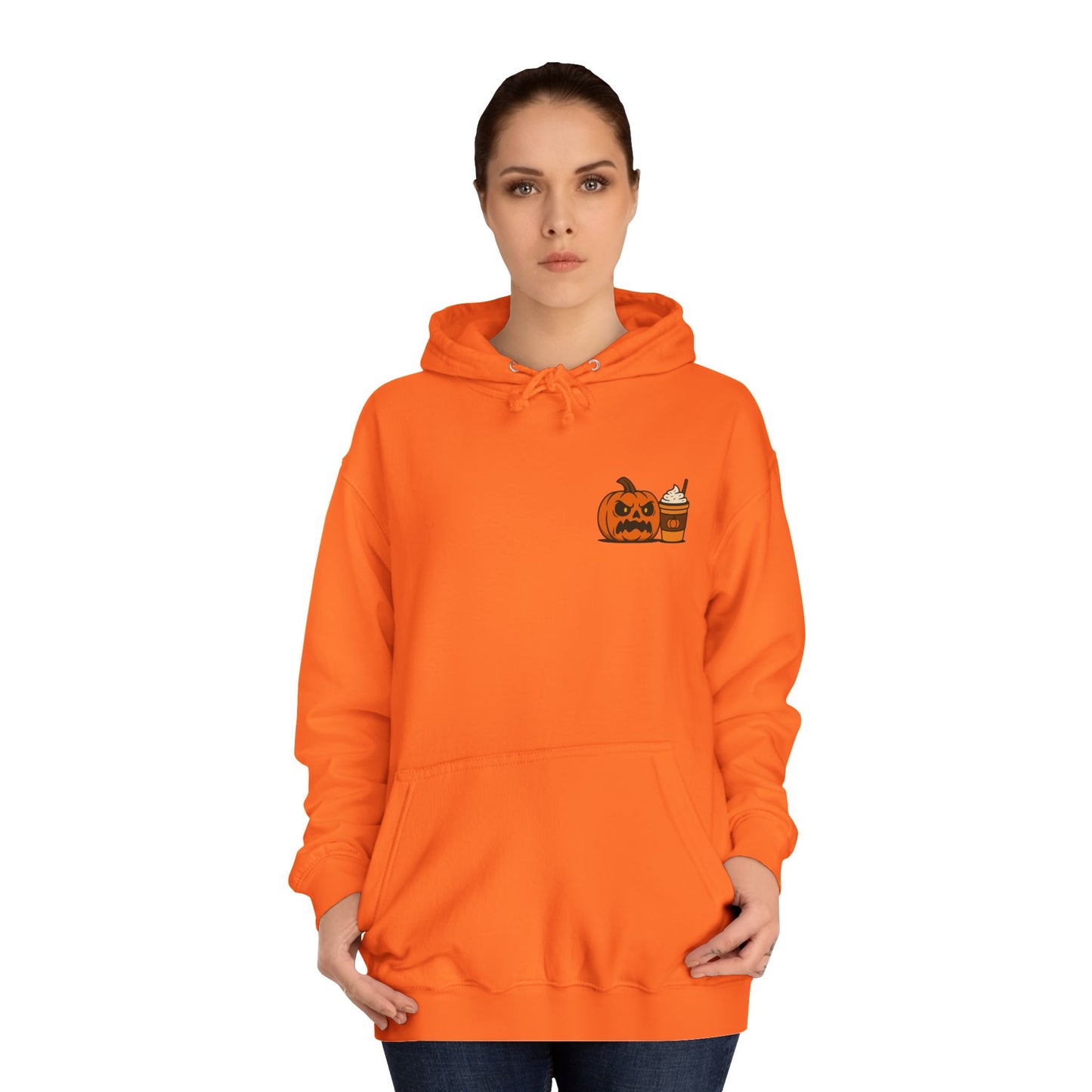 Halloween Pumpkin Hoodie – Funny Coffee Quote Hoodie | Spooky Gift Clothing - AhhKillEz Shop