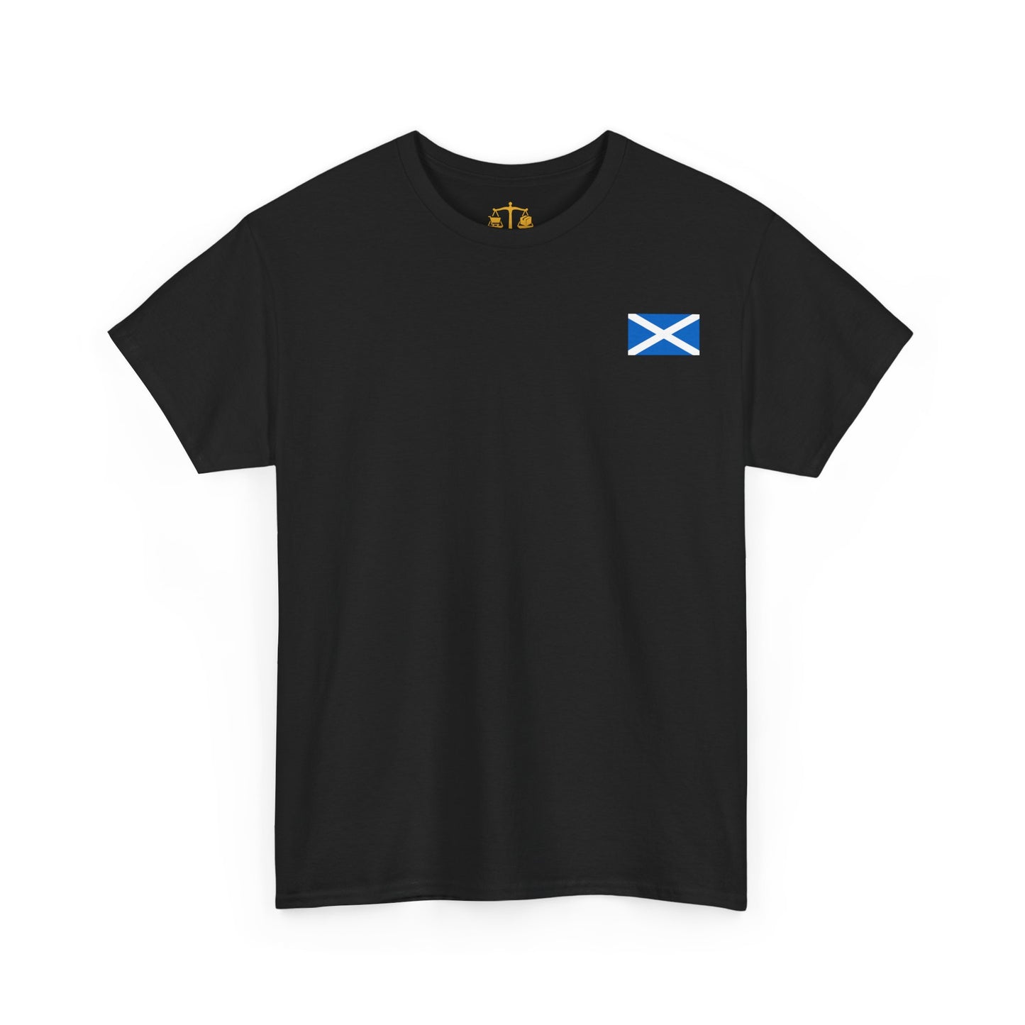 Scottish Flag Shirt – Minimalist Scotland Saltire Freedom Tee - AhhKillEz Shop