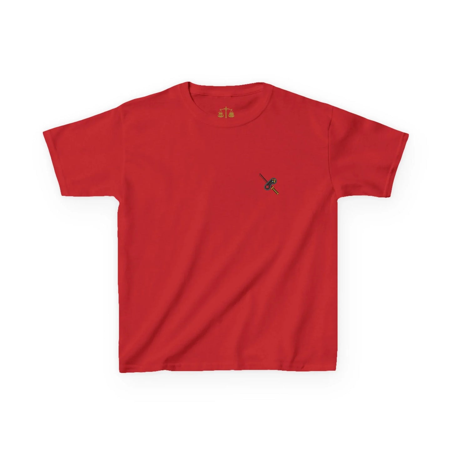 Katana & Controller Patch Tee – Gamer x Anime Kids Edition - AhhKillEz Shop