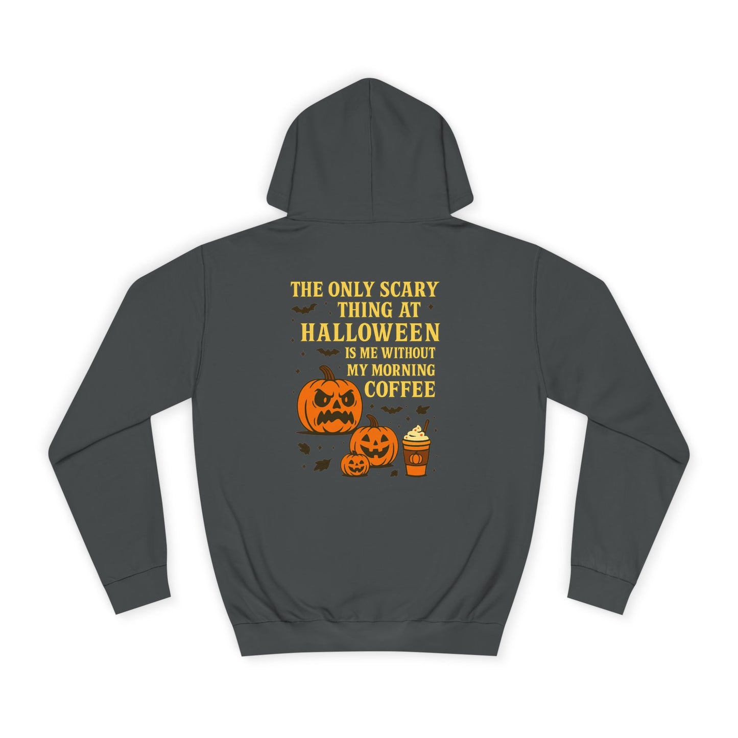 Halloween Pumpkin Hoodie – Funny Coffee Quote Hoodie | Spooky Gift Clothing - AhhKillEz Shop