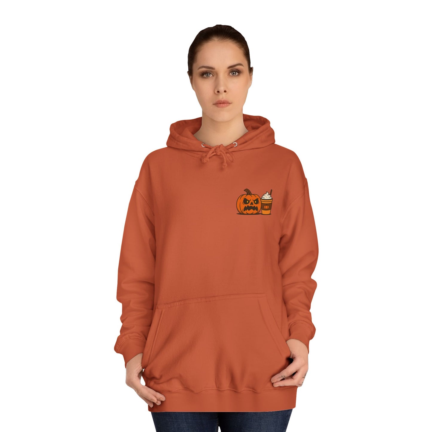 Halloween Pumpkin Hoodie – Funny Coffee Quote Hoodie | Spooky Gift Clothing - AhhKillEz Shop