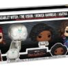 Funko Pop! Marvel Studios WandaVision 4-Pack – Scarlet Witch, Vision, Monica Rambeau & Agatha Harkness | Special Edition Vinyl Figures - AhhKillEz Shop