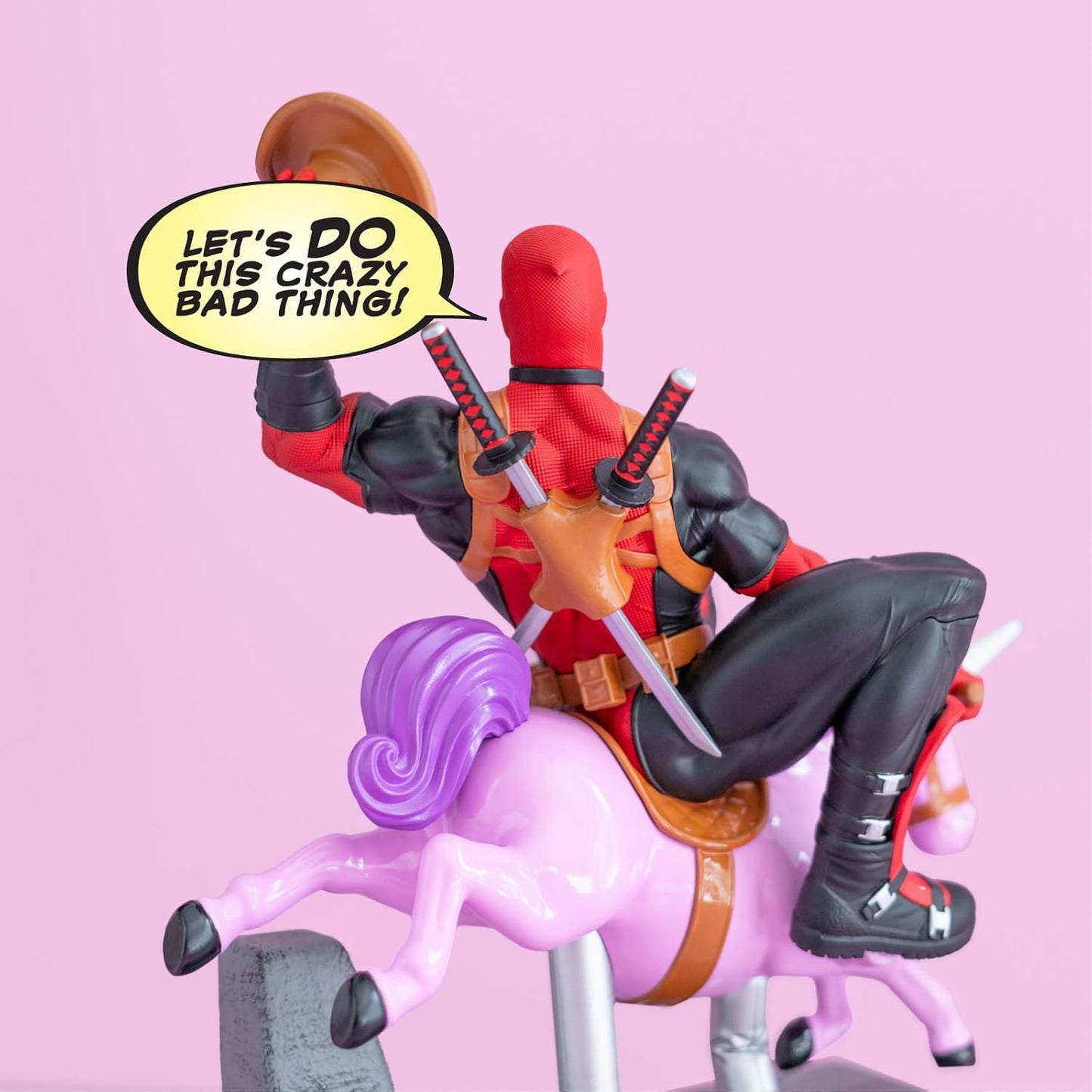 Official Marvel Deadpool 3D Perpetual Calendar Figure – Hand-Painted Desk Ornament | Superhero Gift Collectible - AhhKillEz Shop