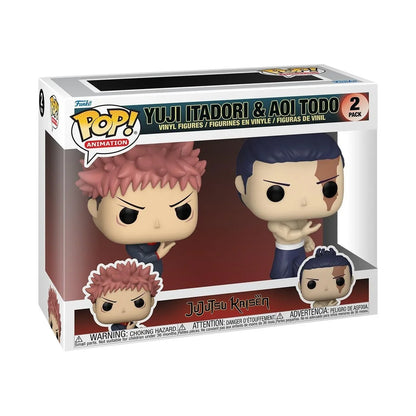 Jujutsu Kaisen - 2 Pack Yuji Itadori & Aoi Todo Funko POP! - AhhKillEz Shop