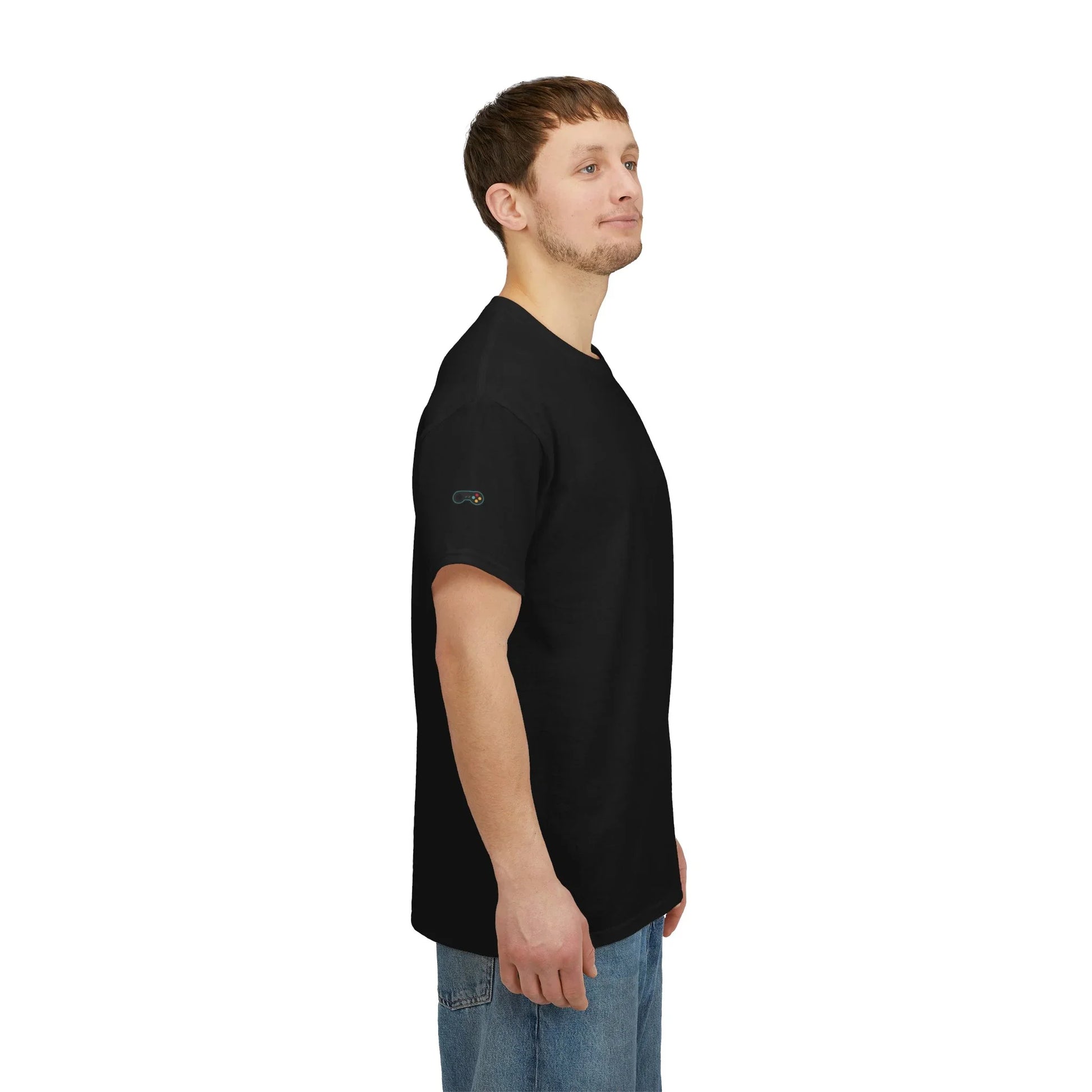 Katana & Controller Patch Tee – Gamer x Anime Edition - AhhKillEz Shop