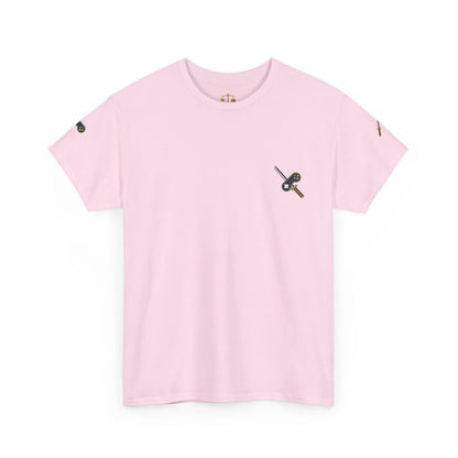 Katana & Controller Patch Tee – Gamer x Anime Edition - AhhKillEz Shop