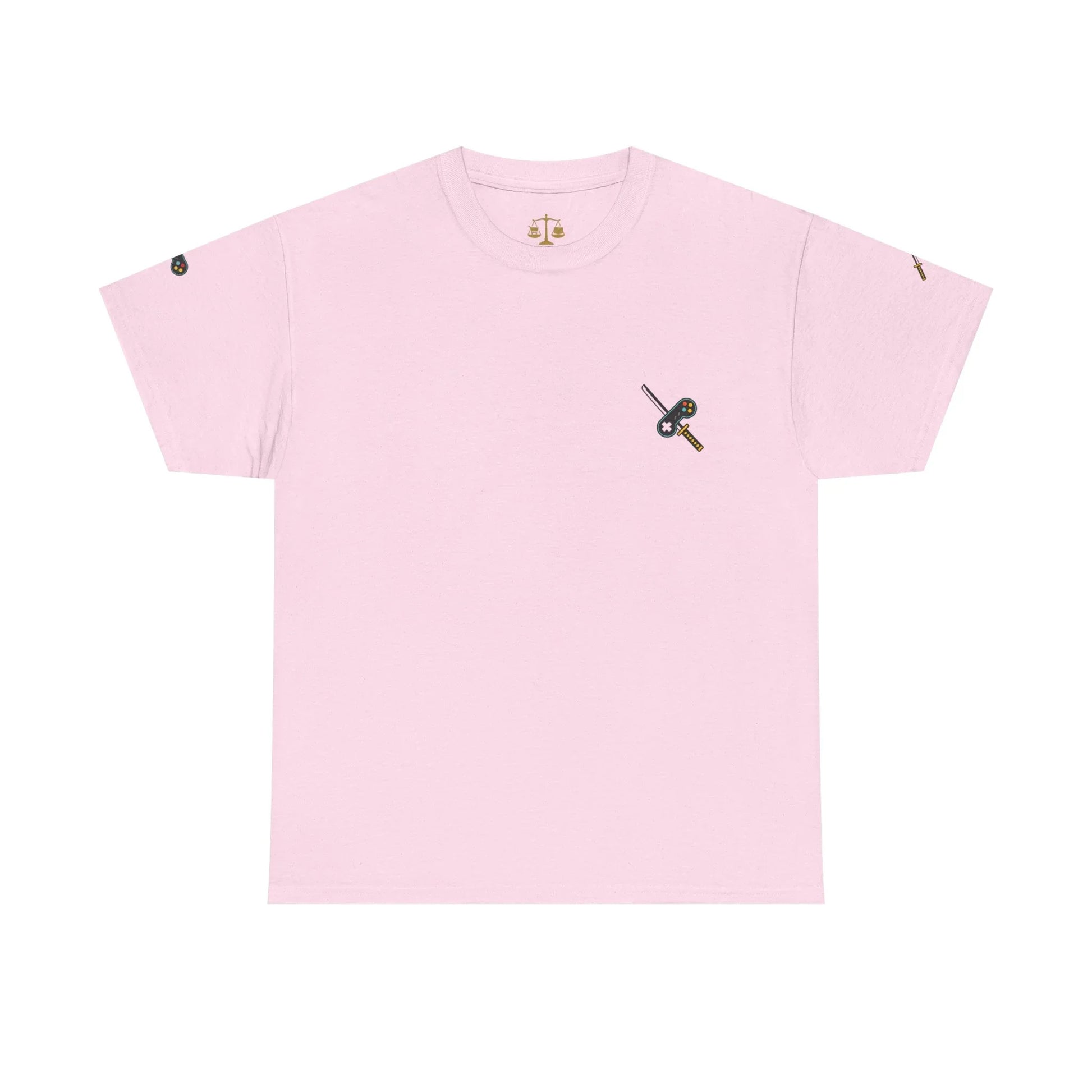 Katana & Controller Patch Tee – Gamer x Anime Edition - AhhKillEz Shop
