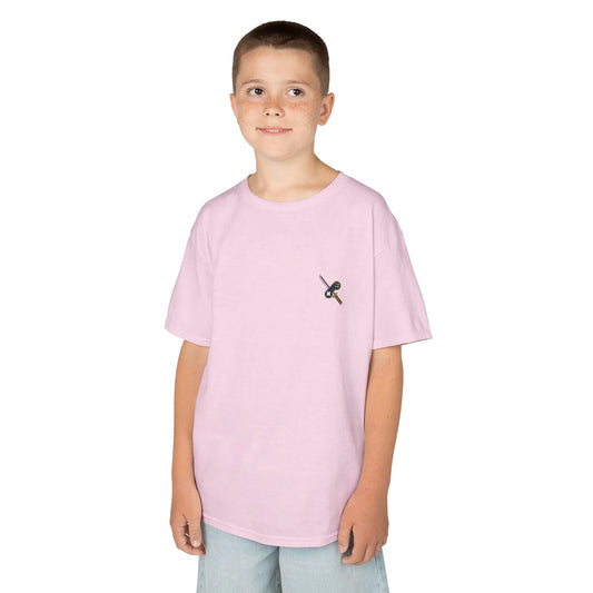 Katana & Controller Patch Tee – Gamer x Anime Kids Edition - AhhKillEz Shop