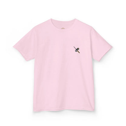 Katana & Controller Patch Tee – Gamer x Anime Kids Edition - AhhKillEz Shop
