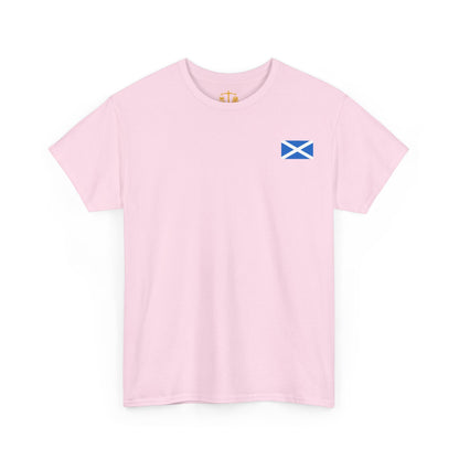 Scottish Flag Shirt – Minimalist Scotland Saltire Freedom Tee - AhhKillEz Shop