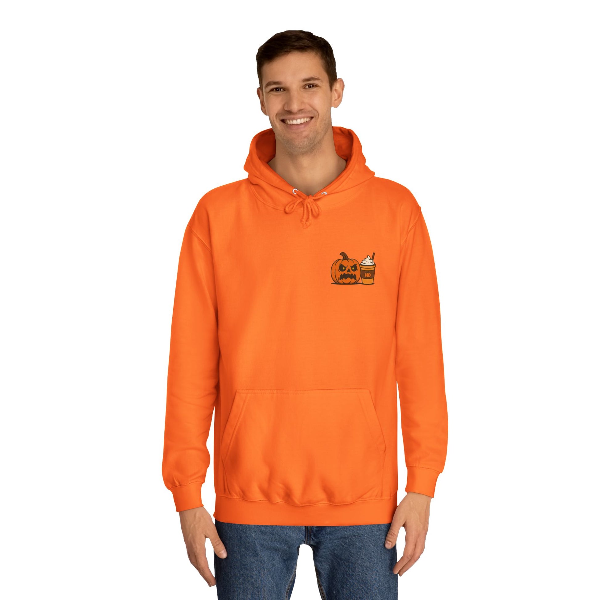 Halloween Pumpkin Hoodie – Funny Coffee Quote Hoodie | Spooky Gift Clothing - AhhKillEz Shop