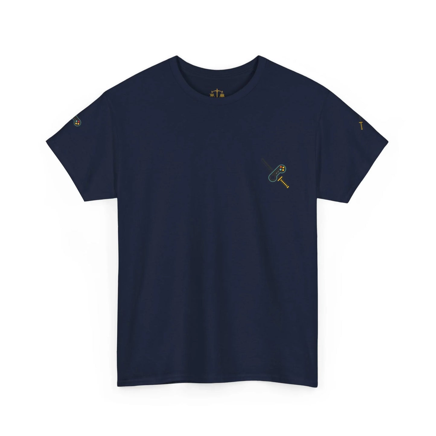 Katana & Controller Patch Tee – Gamer x Anime Edition - AhhKillEz Shop