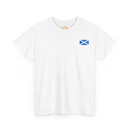 Scottish Flag Shirt – Minimalist Scotland Saltire Freedom Tee - AhhKillEz Shop