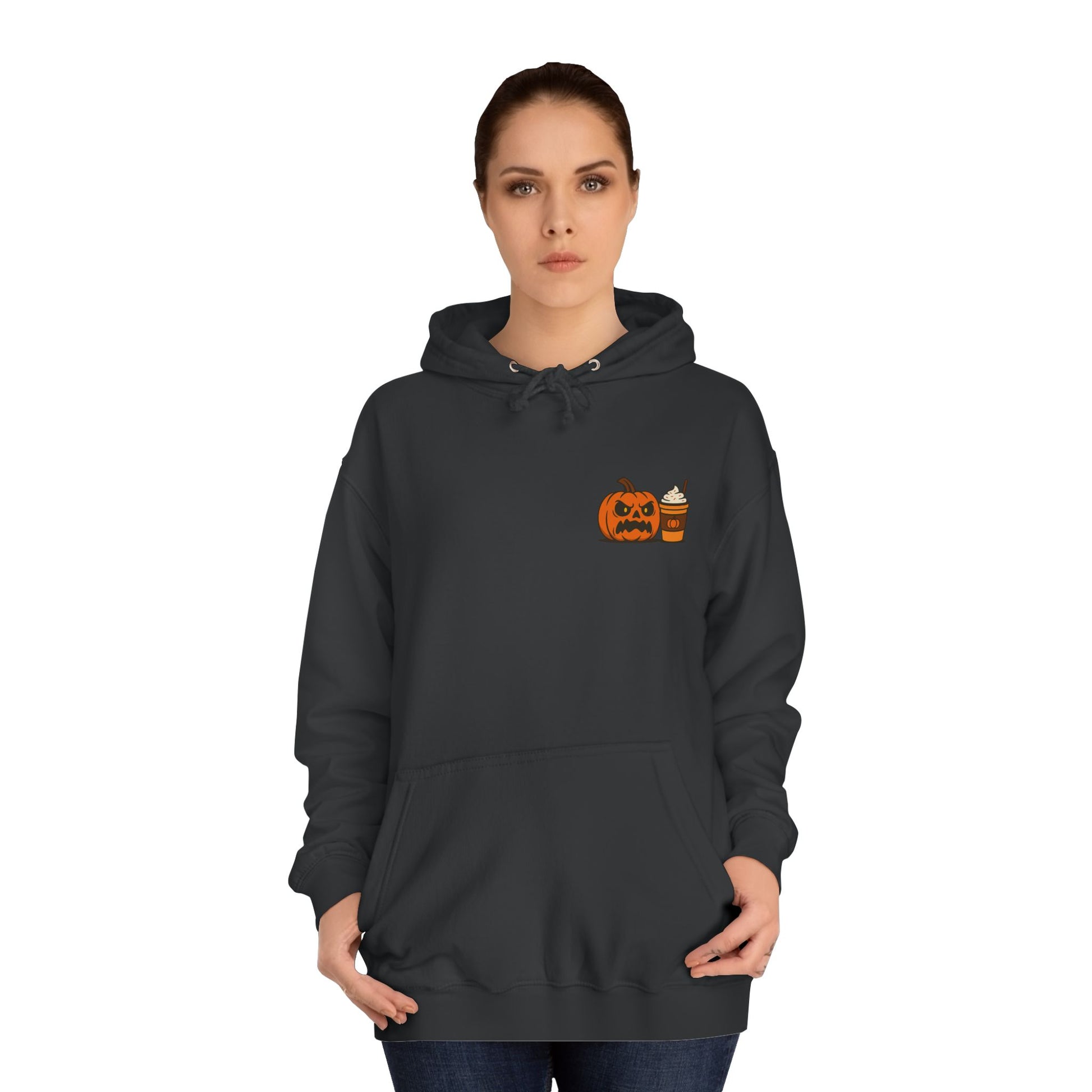 Halloween Pumpkin Hoodie – Funny Coffee Quote Hoodie | Spooky Gift Clothing - AhhKillEz Shop