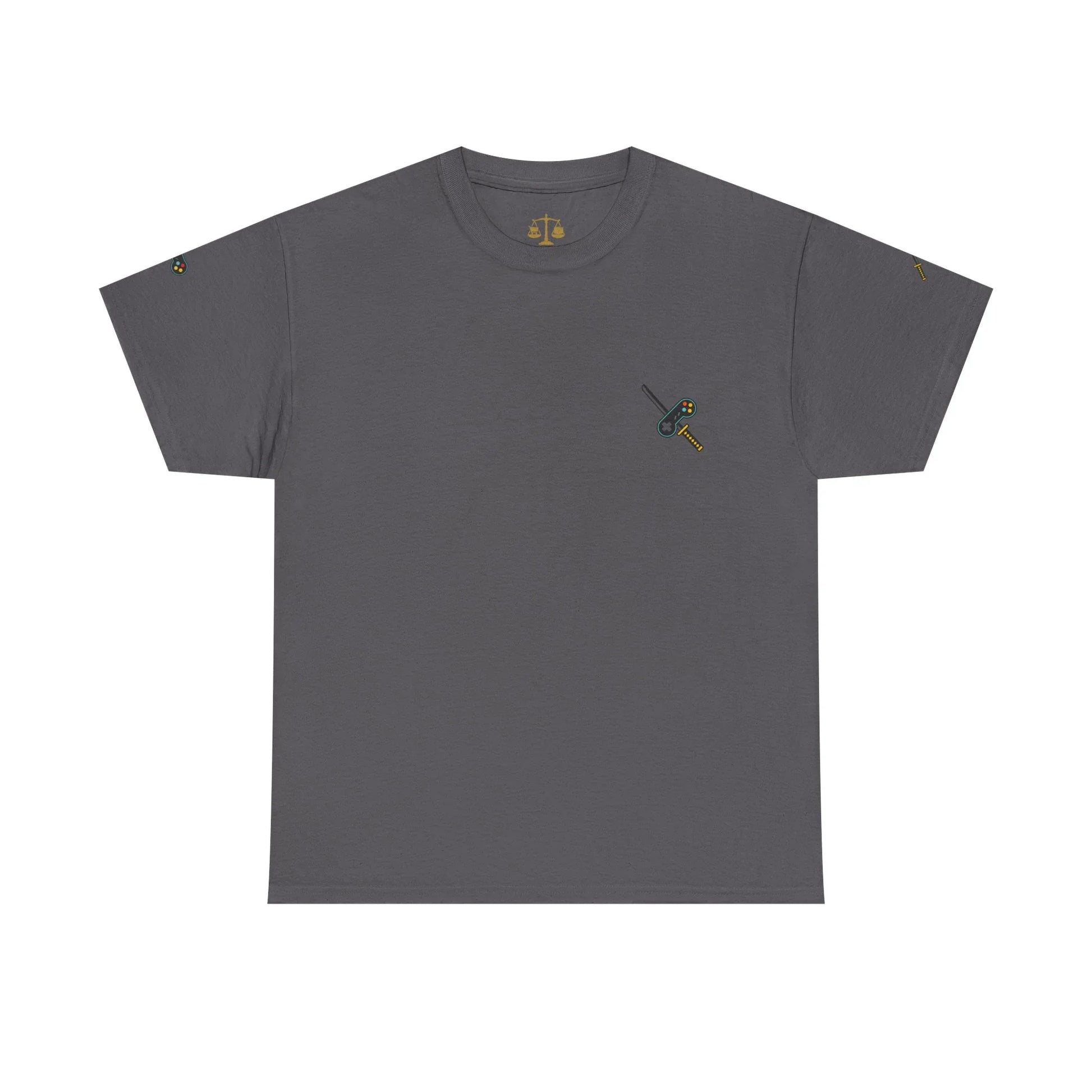 Katana & Controller Patch Tee – Gamer x Anime Edition - AhhKillEz Shop