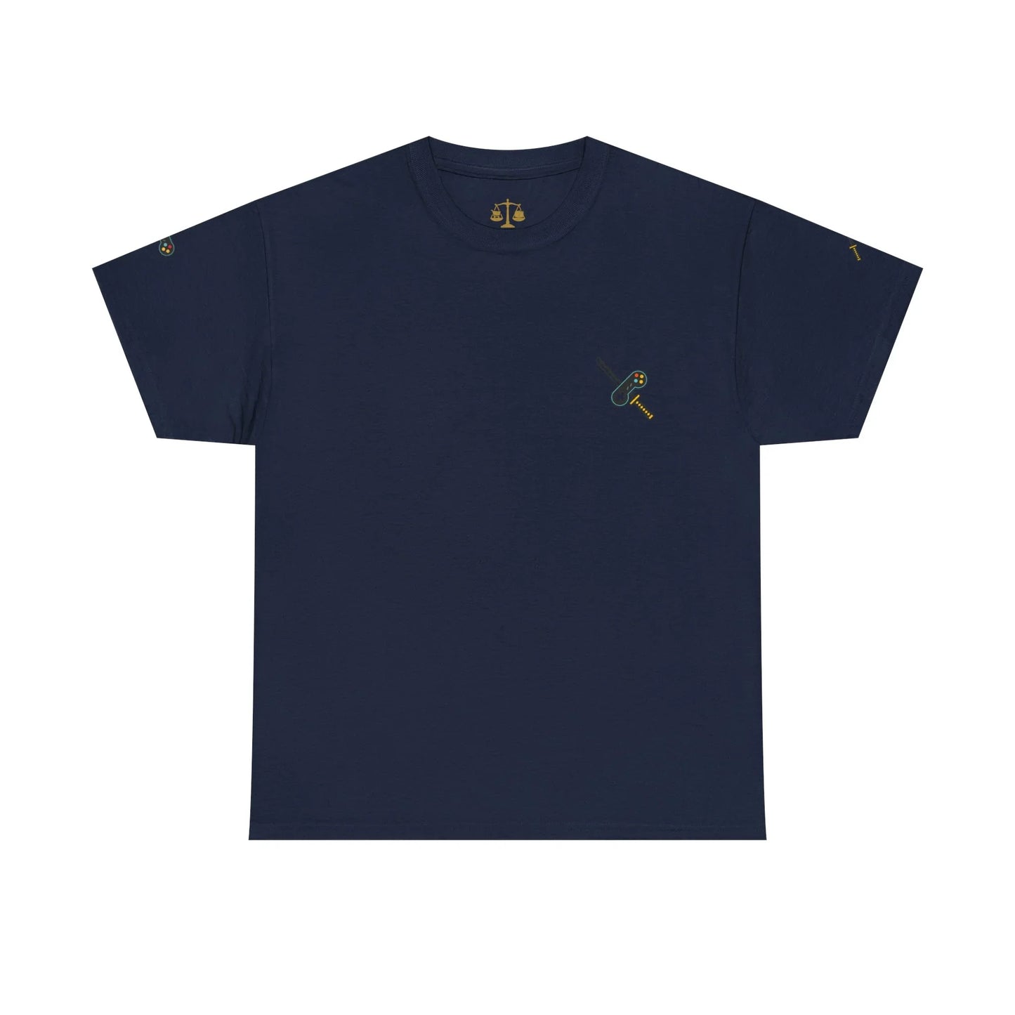Katana & Controller Patch Tee – Gamer x Anime Edition - AhhKillEz Shop