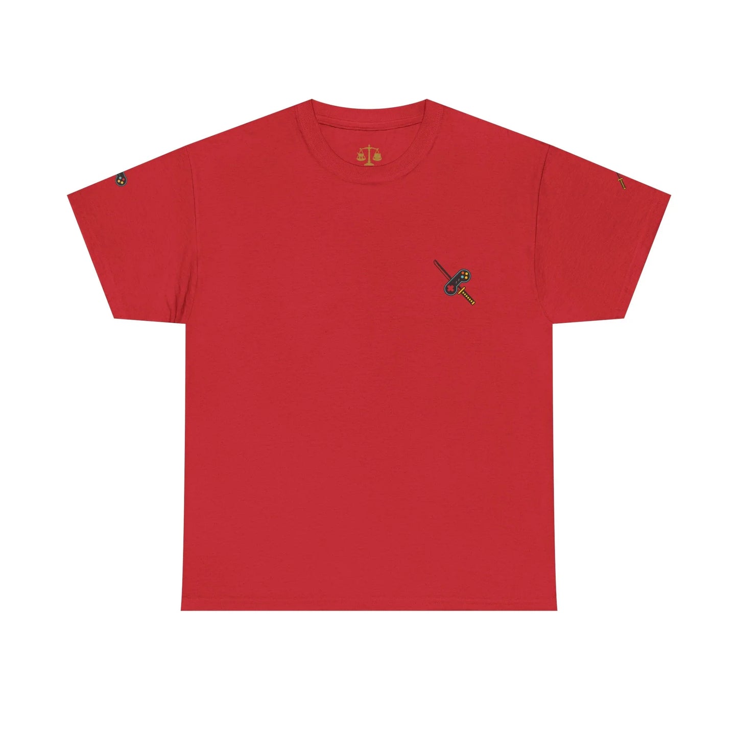 Katana & Controller Patch Tee – Gamer x Anime Edition - AhhKillEz Shop