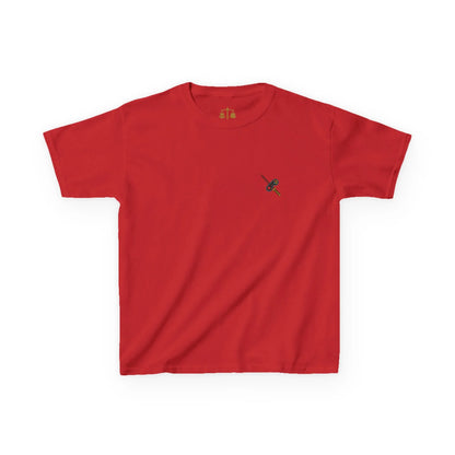 Katana & Controller Patch Tee – Gamer x Anime Kids Edition - AhhKillEz Shop