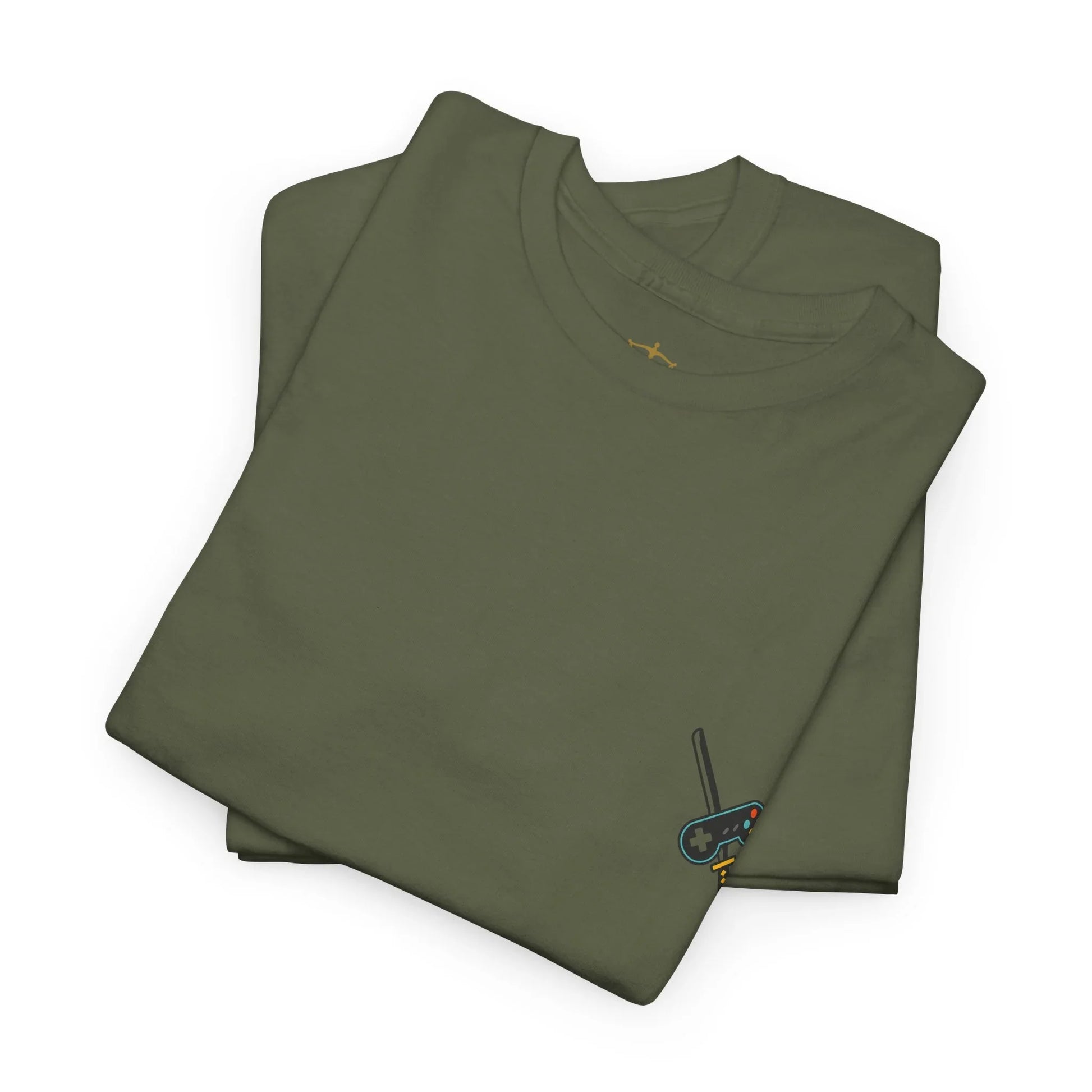 Katana & Controller Patch Tee – Gamer x Anime Edition - AhhKillEz Shop