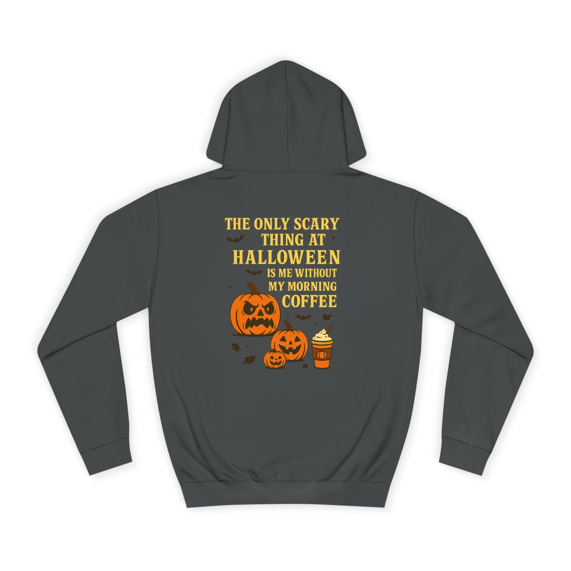 Halloween Pumpkin Hoodie – Funny Coffee Quote Hoodie | Spooky Gift Clothing - AhhKillEz Shop