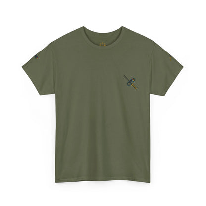 Katana & Controller Patch Tee – Gamer x Anime Edition - AhhKillEz Shop